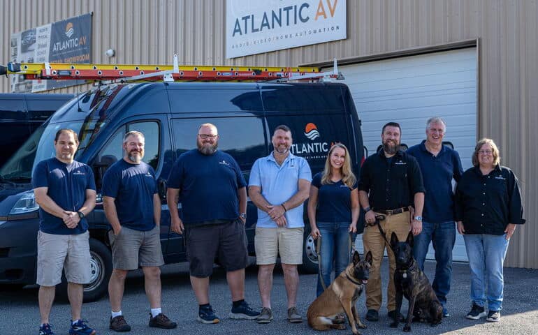 Featured image for “Brunswick audio-video firm finds useful way to demonstrate interactive devices”